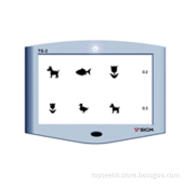 LCD eye chart